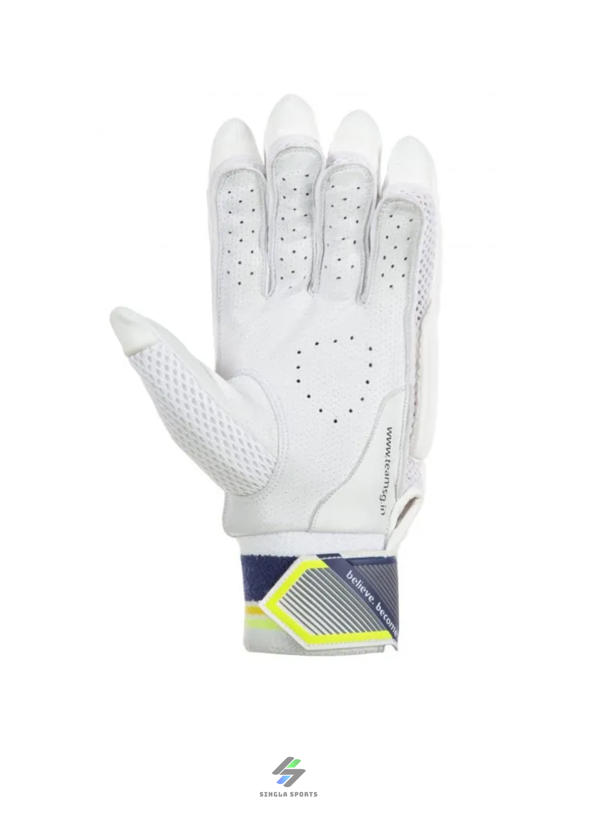 SG Dazzler Batting Gloves with Premium Quality Leather Palm