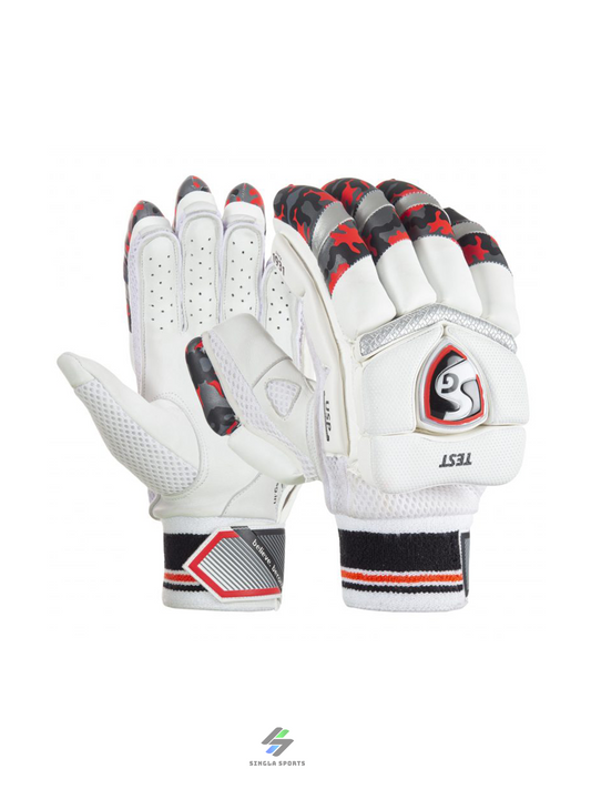 SG Test™ Batting Gloves with Premium Quality Sheep Leather Palm