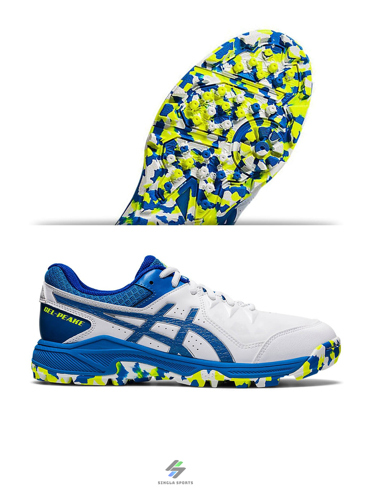 Asics rubber spikes shoes deals