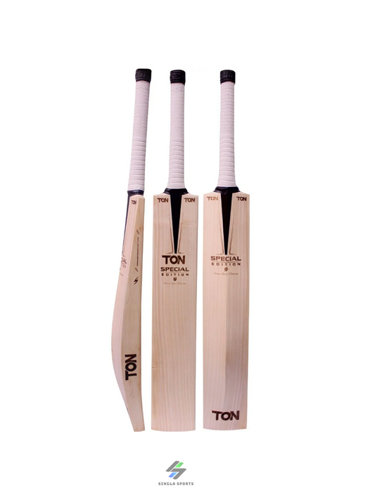 TON Laser Engraved Special Edition English Willow Cricket Bat - SH